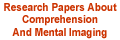 Articles, research papers from peer reviewed journals and books discussing the relationship of comprehension and mental imaging.