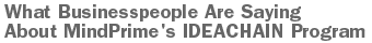 IdeaChain is appropriate for individuals with ADD/HD, dyslexia, and general comprehension problems.